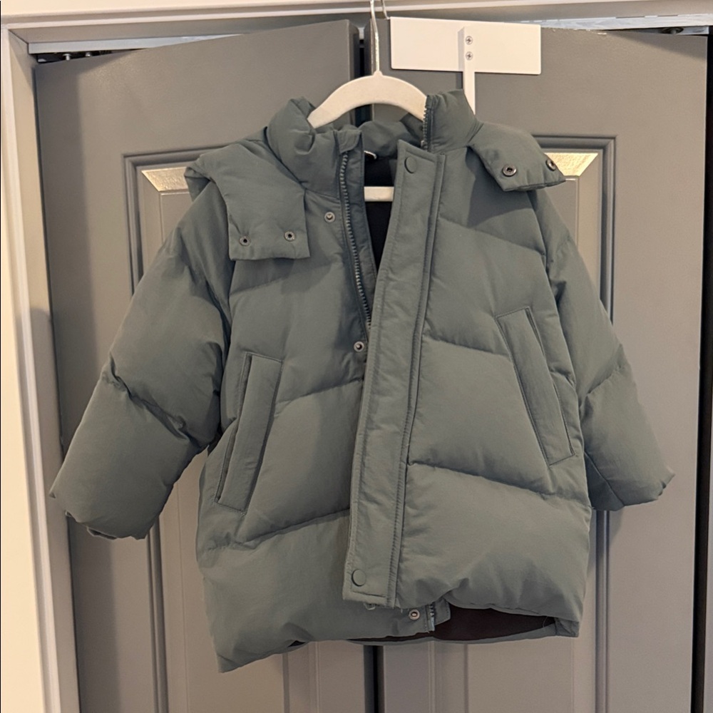 Kids Puffe Jacket - Blue